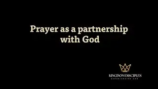 Promise Church Online // Prayer as a partnership with God // Pastor Mark Sullivan