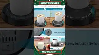 Coffee Mug Warmer, Electric Beverage Warmers for Office Home Desk Use, Smart Cup Warmer #shorts