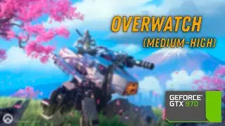 Overwatch fps test (gtx 970 i3 9100f)