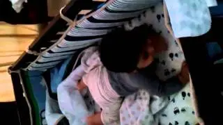 Dylankaz in the crib