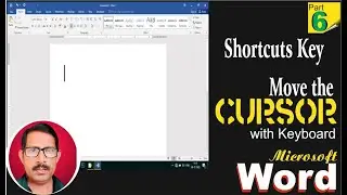 Moving Cursor with Keyboard Shortcuts in MS - Word