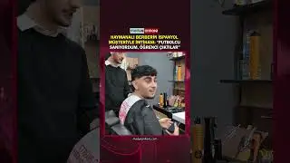 Haymanalı berberin İspanyol m&uuml;şteriyle imtihanı: &ldquo;Futbolcu sanıyordum, &ouml;ğrenci &ccedil;ıktılar&rdquo;