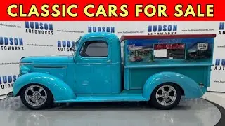 15 AMERICAN CLASSIC CARS FOR SALE TODAY#classiccars #automobile #carmuseum #tunerhotrod #hotrod 
