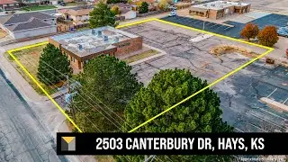 ABSOLUTE - 3,700&plusmn; Sq. Ft. Multi-Purpose Commercial Building | 2503 CANTERBURY DR., HAYS, KS 67601