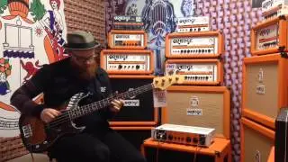 NAMM 2015: демонстрация бас-гитары Orange Amps OB1