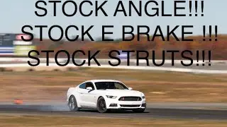 LEARNING HOW TO DRIFT A STOCK S550 MUSTANG GT