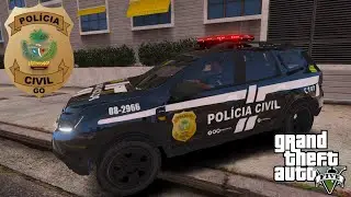 Policia Civil de Goi&aacute;s - PCGO - Duster 2021 - GTA 5