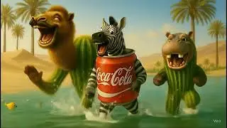 COCACOLINI ZEBRINI, TOB TOB TOBITOB and IL CACTO HIPOPOTAMO Italian Brainrot  / Anomali brainrot