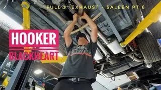 Выхлопная система Hooker Blackheart (полный 3 дюйма) на Foxbody Mustang — Saleen 89-421