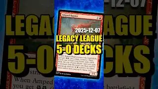 UNDEFEATED MTG Legacy League Decklists (2025-12-07) #davidroyale #legacy #legacymtg