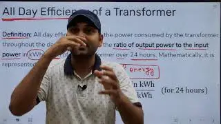 All Day Efficiency of Transformer I  RAJ SIR I Engineers Group  I Diploma semester class