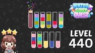 Water Sort Quest Level 440 Solution Walkthrough 🧪
