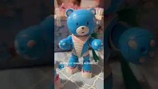 Bandai BEARGGUY OHANA AND ALOHAROSET . Hawaii version of BEARGGUY 🫶👏 #beargguy #hawaii #gundam