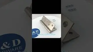 Introducing the UL Listed Door Hinge - D&D #doorhinge #dooraccessories