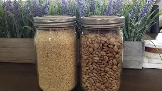 Como envasar Arroz, Frijol y Lentejas para que duré muchos años y no les salgan Gorgojos.