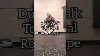 Duck Walk Lateral Reach Ape Primal Flow Complex - Bodyweight Calisthenics Conditioning #flow #video