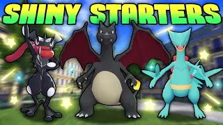 I Caught EVERY Shiny Starter Pokemon in Legends ZA!
