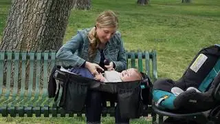 Clean, Safe Diaper Changes Anywhere with The LifeChanger Diaper Bag and Portable Changing Station