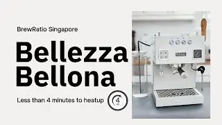 Bellezza Bellona: Ultra Fast Heat-Up in Under 4 Minutes - Espresso Machine Showcase by BrewRatio