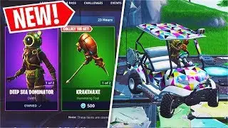 *NEW* Chromatic Wrap + Deep Sea Dominator & Squid Striker! (Fortnite)