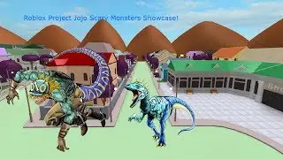 Roblox Project Jojo Scary Monsters Showcase!