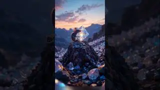 DIAMOND RAT CYBERPUNK MONSTER #AI #aivideo #fusion #diamond #mouse #nature #creature #monster #usa