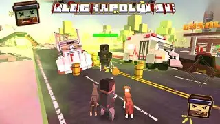 Zombie Boss Fight in BLOCKAPOLYPSE Zombie Shooter | Choose the best Weapon to Fight against Zombies