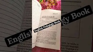 Best English Pedagogy Book For Teaching Exams #uptet #tet #kvsprt #literature_era #bestbooksof2022