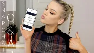 #2 Snapchat Q&A | BEAUTY EDITION
