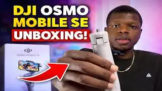 UNBOXING THE DJI OSMO MOBILE SE!!!!!!!