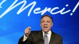 CAQ leader Fran&ccedil;ois Legault&rsquo;s acceptance speech