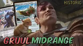 Gruul Midrange! Minsc & Boo take over! | Historic BO3 Ranked | MTG Arena