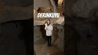 Derinkuyu underground city of Cappadocia, Turkey 🇹🇷 #cappadocia