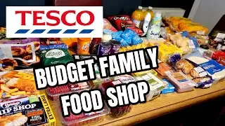 TESCO GROCERY HAUL & FAMILY MEAL PLAN