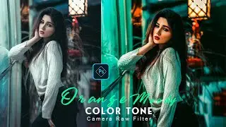 Photoshop Tutorial: Cinematic: Orange Colour Grading Photoshop । Photo Editing in Photoshop