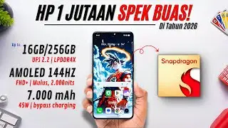 7 HP MURAH TERBAIK 1 JUTAAN FEBRUARI 2026! Spek Buas, Murah berkualitas🔥