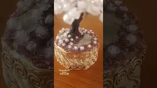 Bonsai wire art | art by full of rough materials | #bonsai