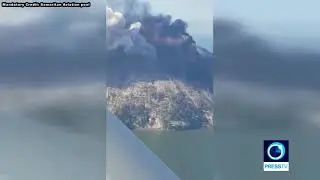 Papua New Guinea; Dormant Kadovar Island Volcano Erupts