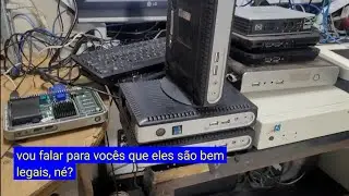 Thin Client para Teste para games Retro 