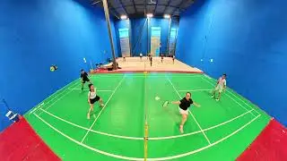 20250302 Aurora Badminton Mixed Doubles Tournament - Vincent/Anita vs Gary/Lucy