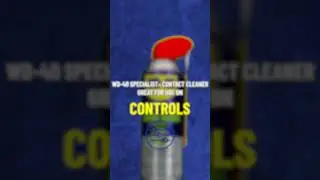 Clean Electronic Control Switch with WD-40 Specialist&reg; Contact Cleaner 🧰🧑&zwj;🔧