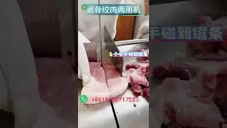 Bone Saw & Meat Grinder Machine | Dual Purpose #meatprocessingmachine  #butchershop  #foodmachinery