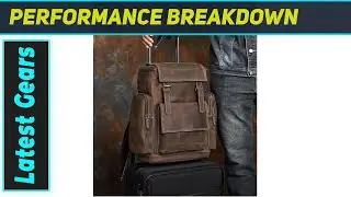 Genuine Leather Backpack: The Ultimate Retro Camping Bag?