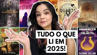 TUDO O QUE LI EM 2025 + RANKING DE OBRAS PRIMAS E BOMBAS (TIERMAKER) | MUNDOS IMPRESSOS