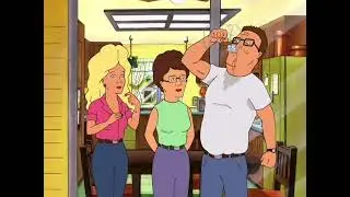 King of the Hill- Nancy checks out Hank&rsquo;s butt