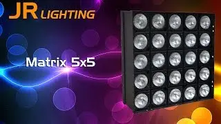 Jarag 25 Heads Matrix 5x5 Blinder Light Warm White Color for #lightingdesign #lightingdesigner