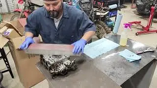 1 hour of Relaxing Shop sounds  resurfacing tool and rain