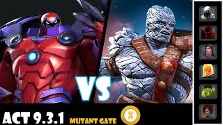 Act 9.3.1 - Mutant Gate- Korg boss- this path is full of unblockable fieasta 😅😅😅😅 be prepared.