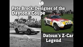 Pete Brock: Designer of the Daytona Coupe & Datsun&rsquo;s Z-Car Legend #PeteBrock #DaytonaCoupe