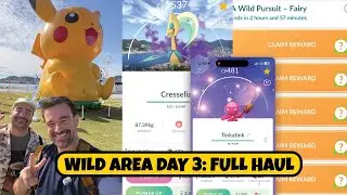 Wild Area Pokemon Go, день 3: Шайни, хундо и удачные сделки!